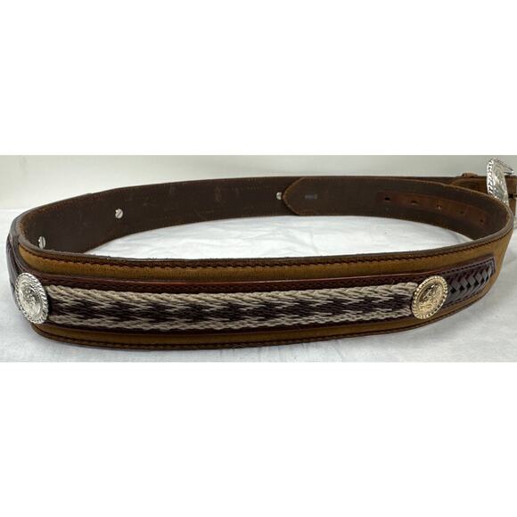 Tony Lama Men's Duke Western Belt, 36 - Picture 2 of 9